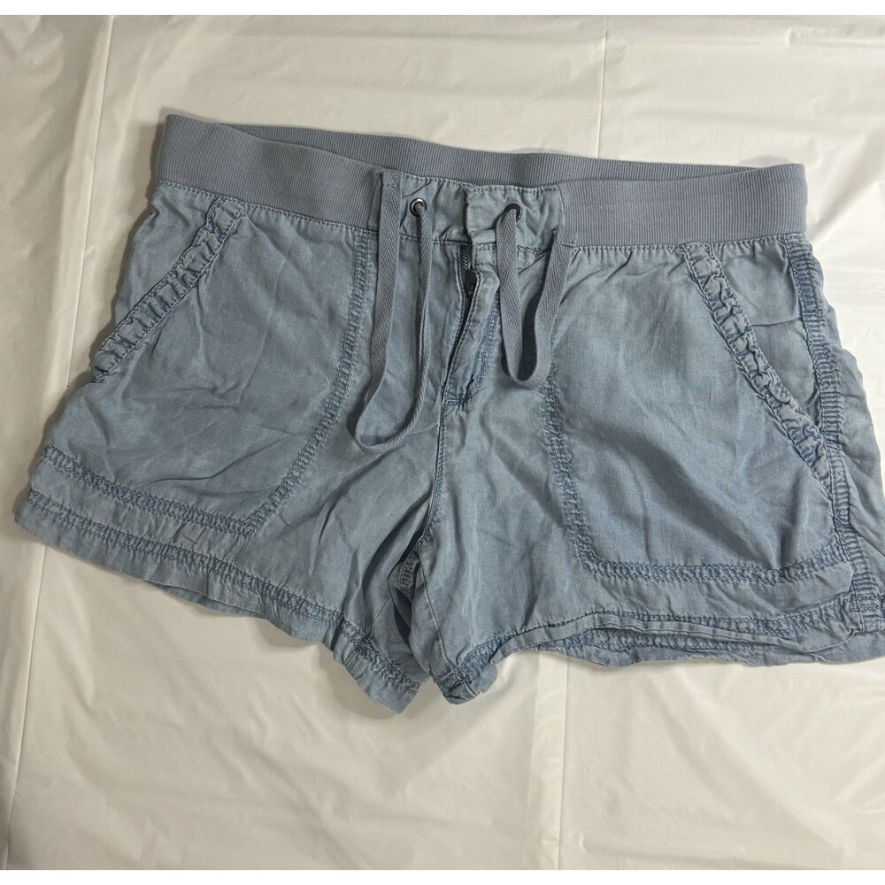 Blue Soft Draw String Ana Shorts Size 8